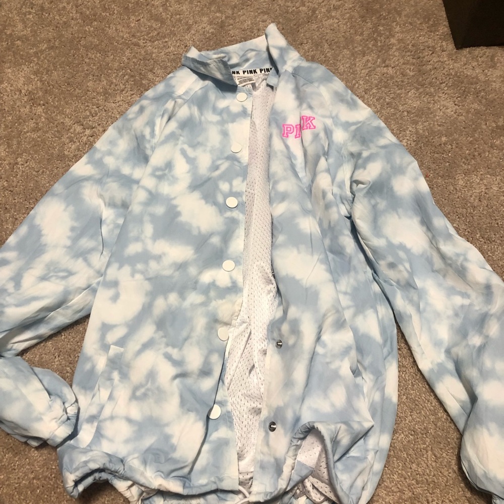 Pink windbreaker